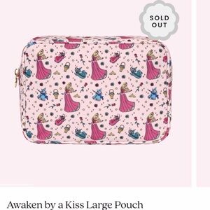 Stoney Clover Lane Disney Sleeping Beauty Awaken By A Kiss Large Pouch Aurora